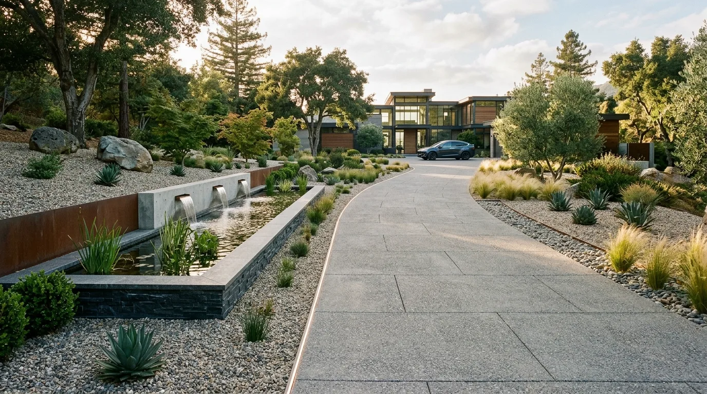 12 Long Driveway Landscaping Ideas for Large Spaces